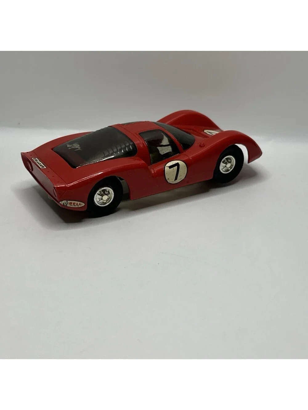 Vintage ELDON #3708 red PORSCHE 'CARRERA 1/32 SCALE Slot Car FAST SHIPPING